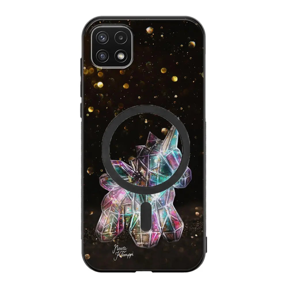 Samsung Galaxy A22 unicorn suojakuoret - Kulta - Noora Kämppi