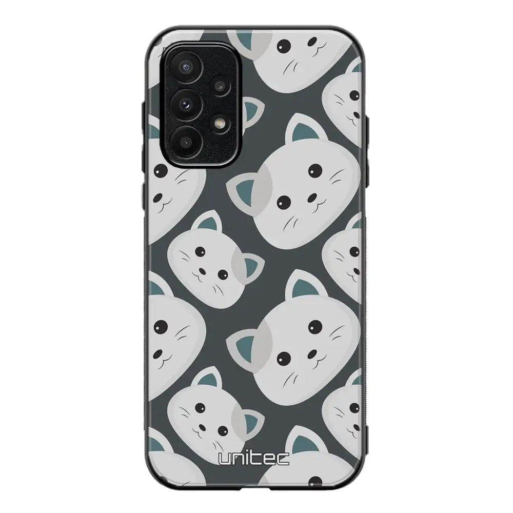 Samsung Galaxy A23 kissa suojakuoret - Kittens - Ei