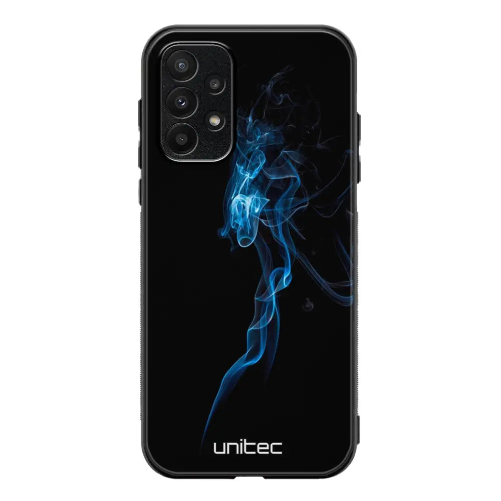 Samsung Galaxy A23 suojakuoret - Blue Smoke On Black - Ei