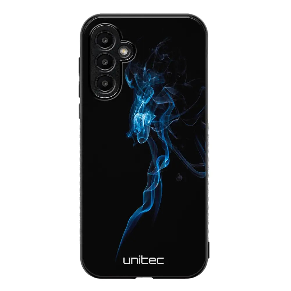Samsung Galaxy A25 suojakuoret - Blue Smoke On Black - Ei