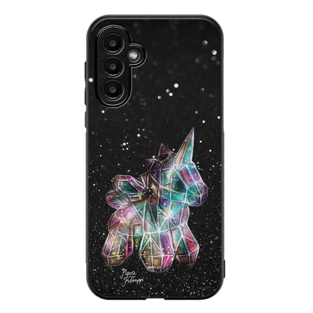Samsung Galaxy A25 unicorn suojakuoret - Valkoinen - Noora Kämppi - Ei