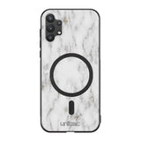 Samsung Galaxy A32 marmori suojakuoret - White Marble