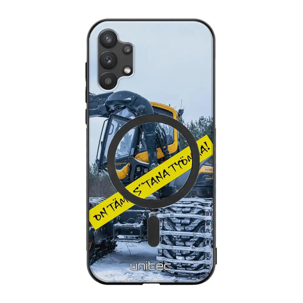 Samsung Galaxy A32 meemi suojakuoret - Työmaa