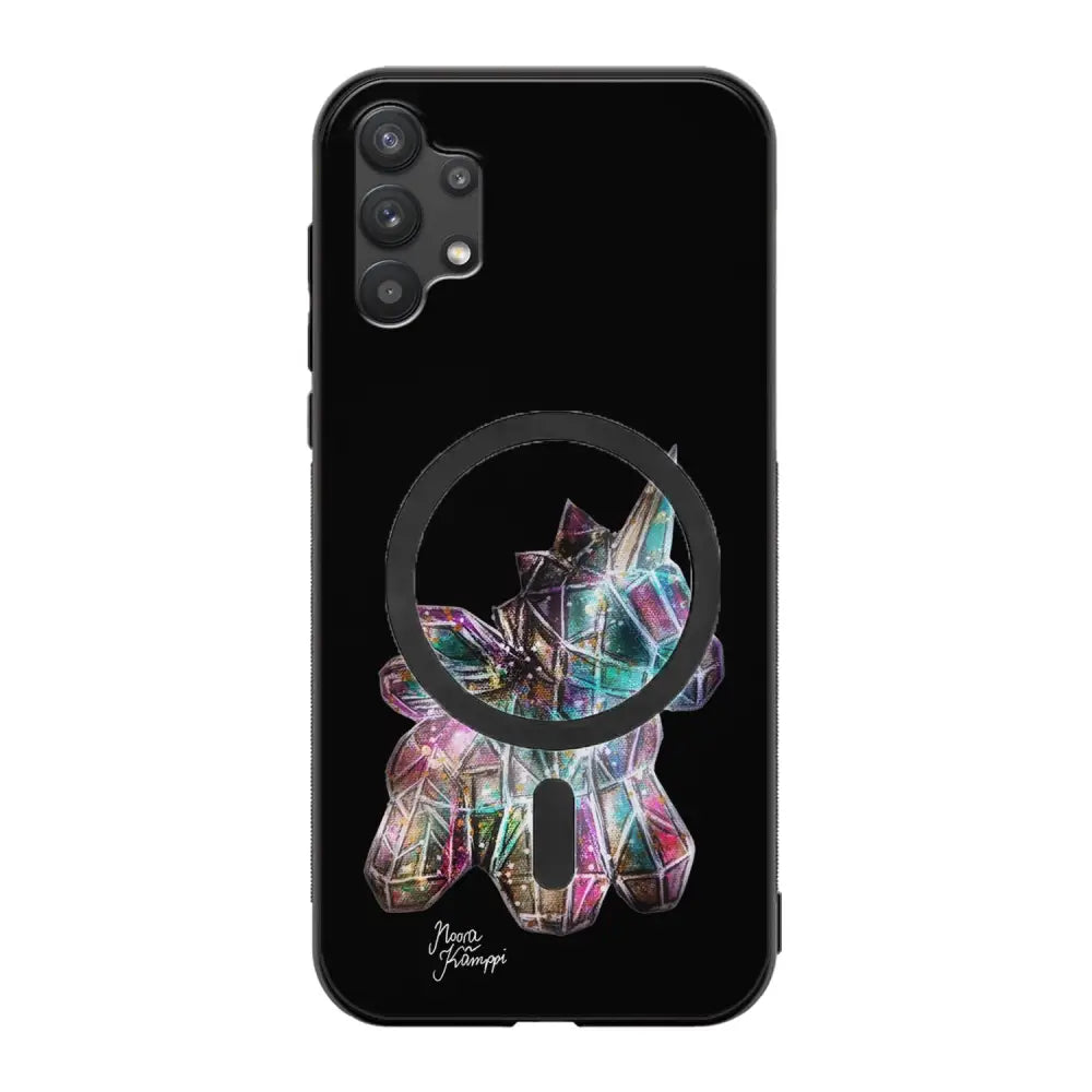 Samsung Galaxy A32 unicorn suojakuoret - Musta - Noora Kämppi