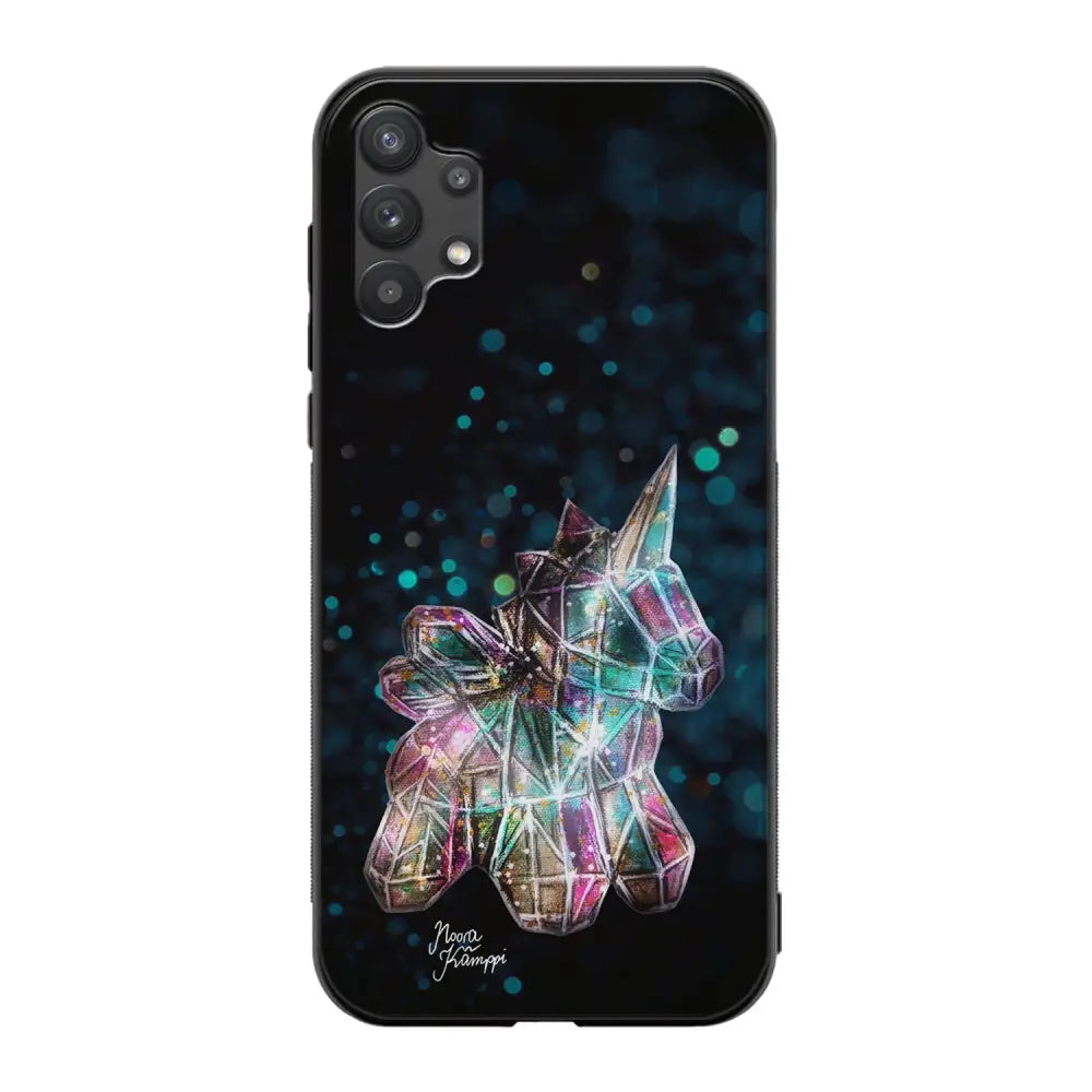 Samsung Galaxy A32 unicorn suojakuoret - Sininen - Noora Kämppi - Ei
