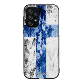 Samsung Galaxy A33 suojakuoret - Painted Finnish Flag - Ei