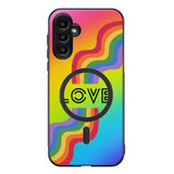 Samsung Galaxy A35 pride suojakuoret - Love