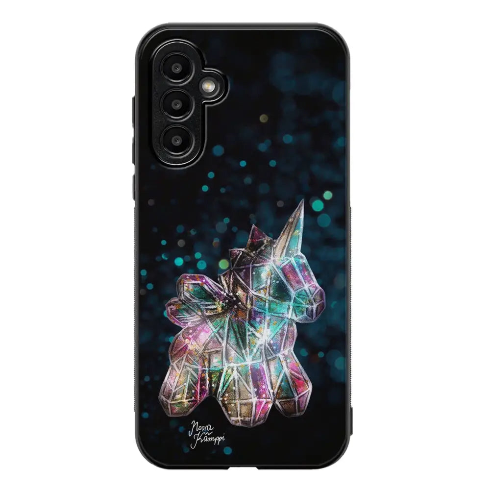 Samsung Galaxy A35 unicorn suojakuoret - Sininen - Noora Kämppi - Ei