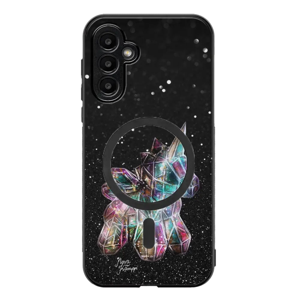 Samsung Galaxy A35 unicorn suojakuoret - Valkoinen - Noora Kämppi