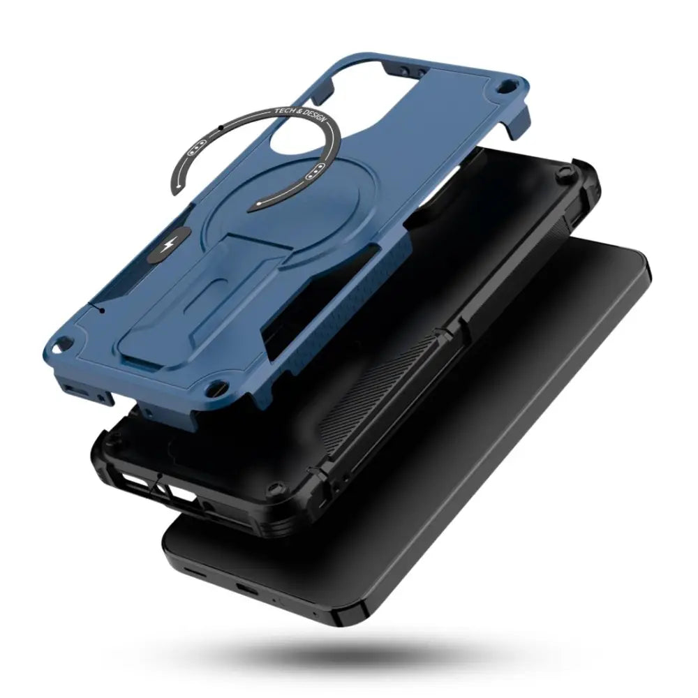 Samsung Galaxy A36 / A56 Armor suojakuori - Sininen