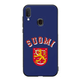 Samsung Galaxy A40 jääkiekko suojakuoret - Leijonat Suomi - Ei