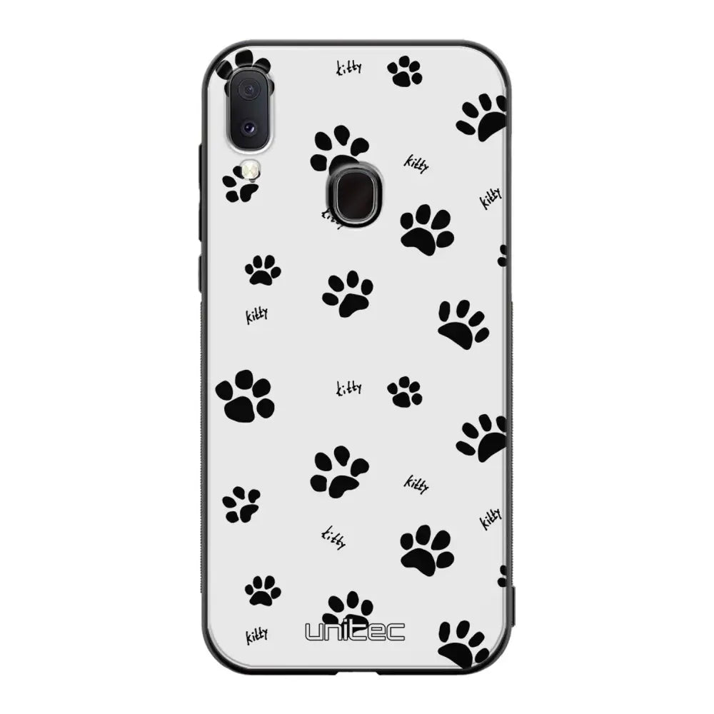 Samsung Galaxy A40 kissa suojakuoret - Cat Paws - Ei
