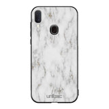 Samsung Galaxy A40 marmori suojakuoret - White Marble - Ei