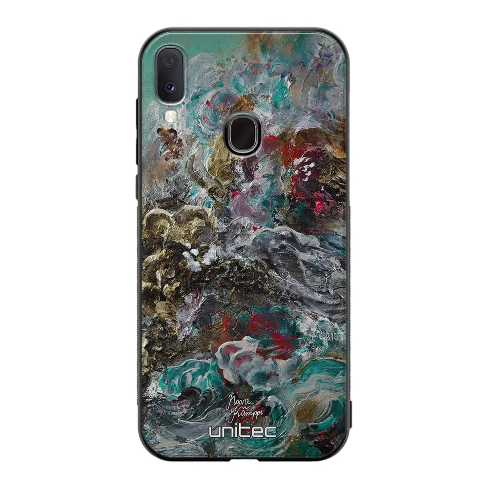 Samsung Galaxy A40 modern art suojakuoret - Heart Knows - Noora Kämppi - Ei