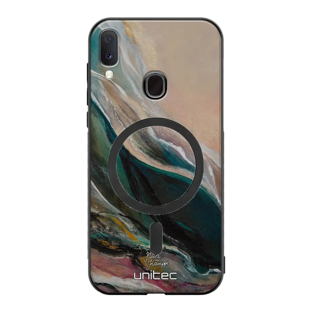 Samsung Galaxy A40 modern art suojakuoret - Nudge - Noora Kämppi