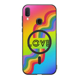 Samsung Galaxy A40 pride suojakuoret - Love