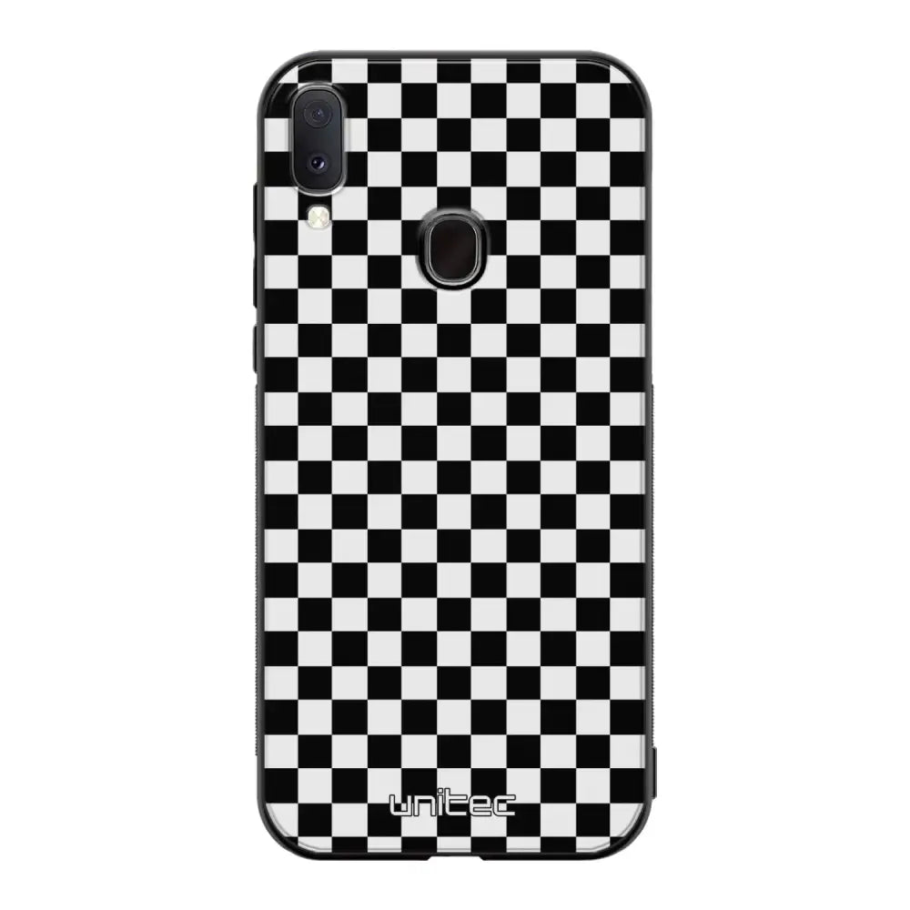 Samsung Galaxy A40 suojakuoret - Black And White - Ei