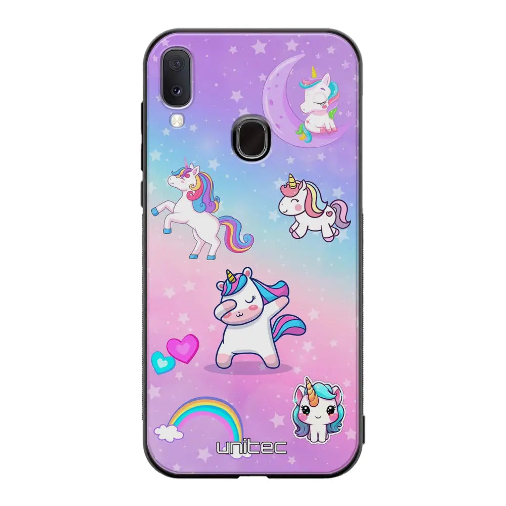 Samsung Galaxy A40 suojakuoret - Yksisarvinen - Ei