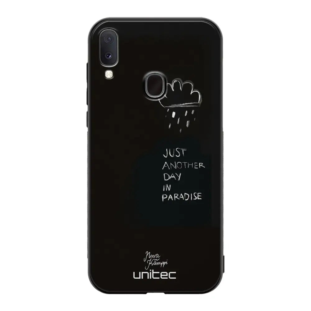 Samsung Galaxy A40 surrealistic sadness suojakuoret - Just Another Day - Noora Kämppi - Ei