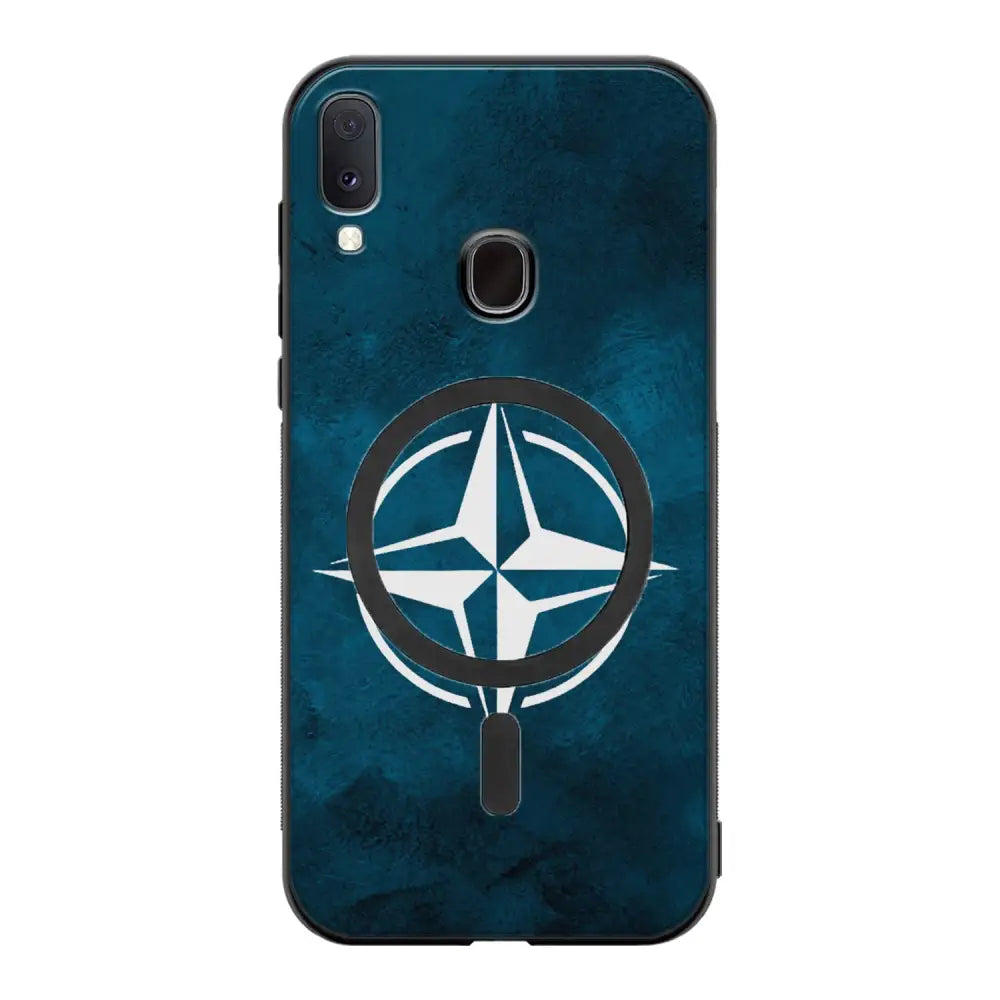 Samsung Galaxy A40 unicorn suojakuoret - Sininen - Noora Kämppi