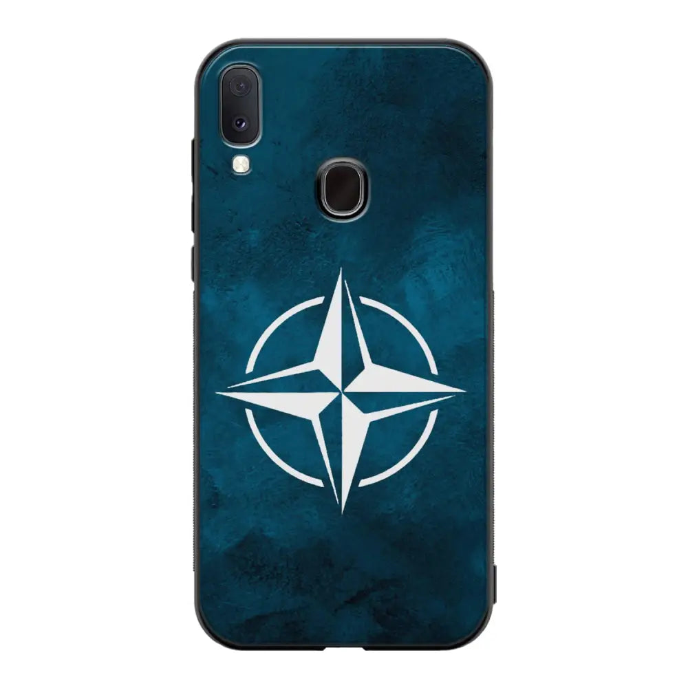 Samsung Galaxy A40 unicorn suojakuoret - Sininen - Noora Kämppi