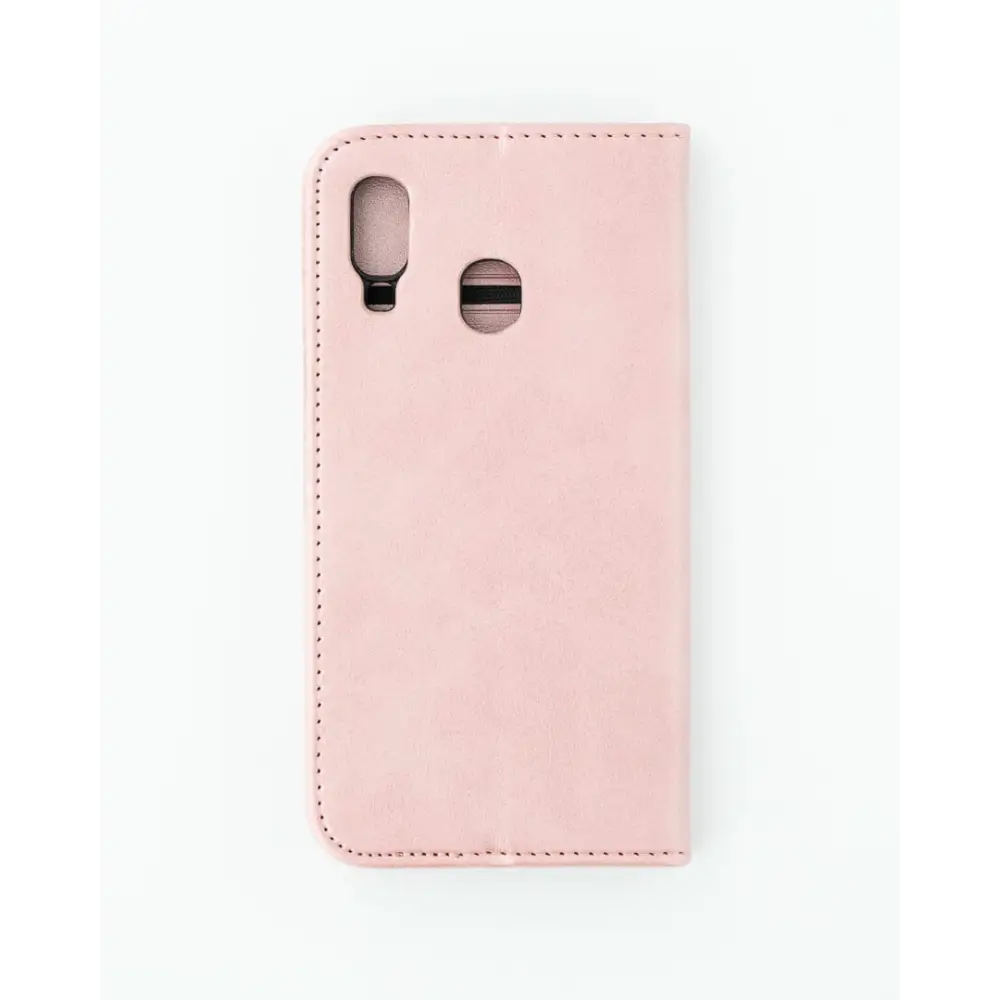 Samsung Galaxy A40 Unitec Lompakko Suojakotelo Ruusukulta