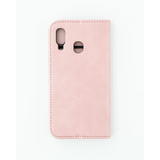 Samsung Galaxy A40 Unitec Lompakko Suojakotelo Ruusukulta