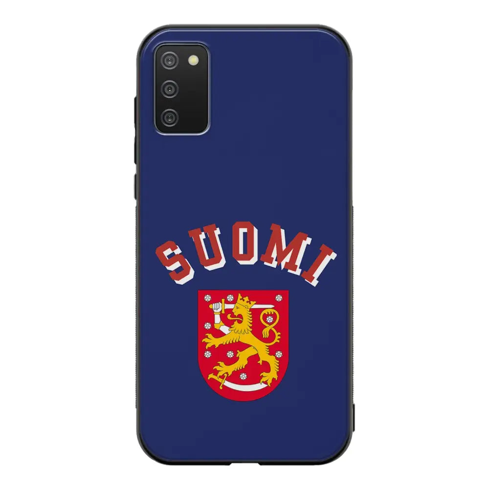 Samsung Galaxy A41 jääkiekko suojakuoret - Leijonat Suomi - Ei