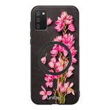 Samsung Galaxy A41 kukka suojakuoret - Pink Flowers