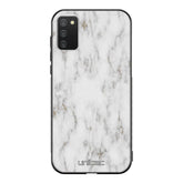 Samsung Galaxy A41 marmori suojakuoret - White Marble - Ei