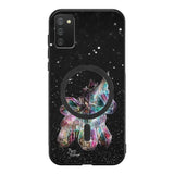 Samsung Galaxy A41 unicorn suojakuoret - Valkoinen - Noora Kämppi