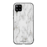 Samsung Galaxy A42 marmori suojakuoret - White Marble - Ei