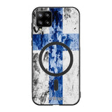 Samsung Galaxy A42 suojakuoret - Painted Finnish Flag