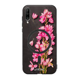 Samsung Galaxy A50 kukka suojakuoret - Pink Flowers