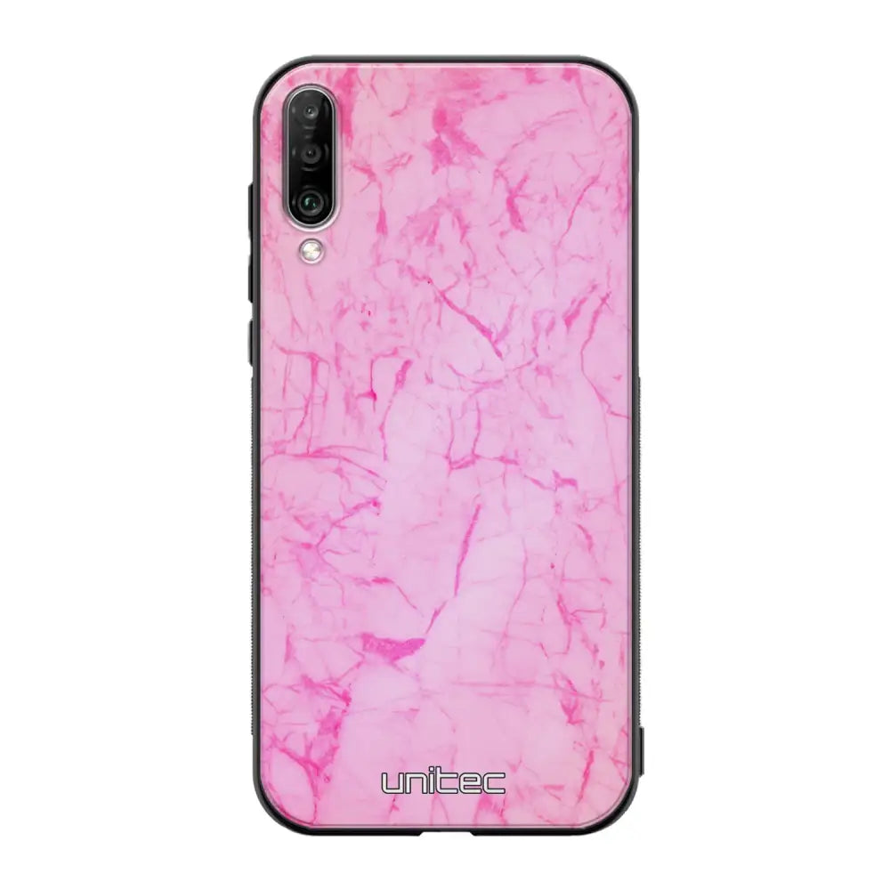 Samsung Galaxy A50 marmori suojakuoret - Light Pink Marble - Ei