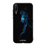 Samsung Galaxy A50 suojakuoret - Blue Smoke On Black - Ei