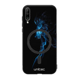 Samsung Galaxy A50 suojakuoret - Blue Smoke On Black