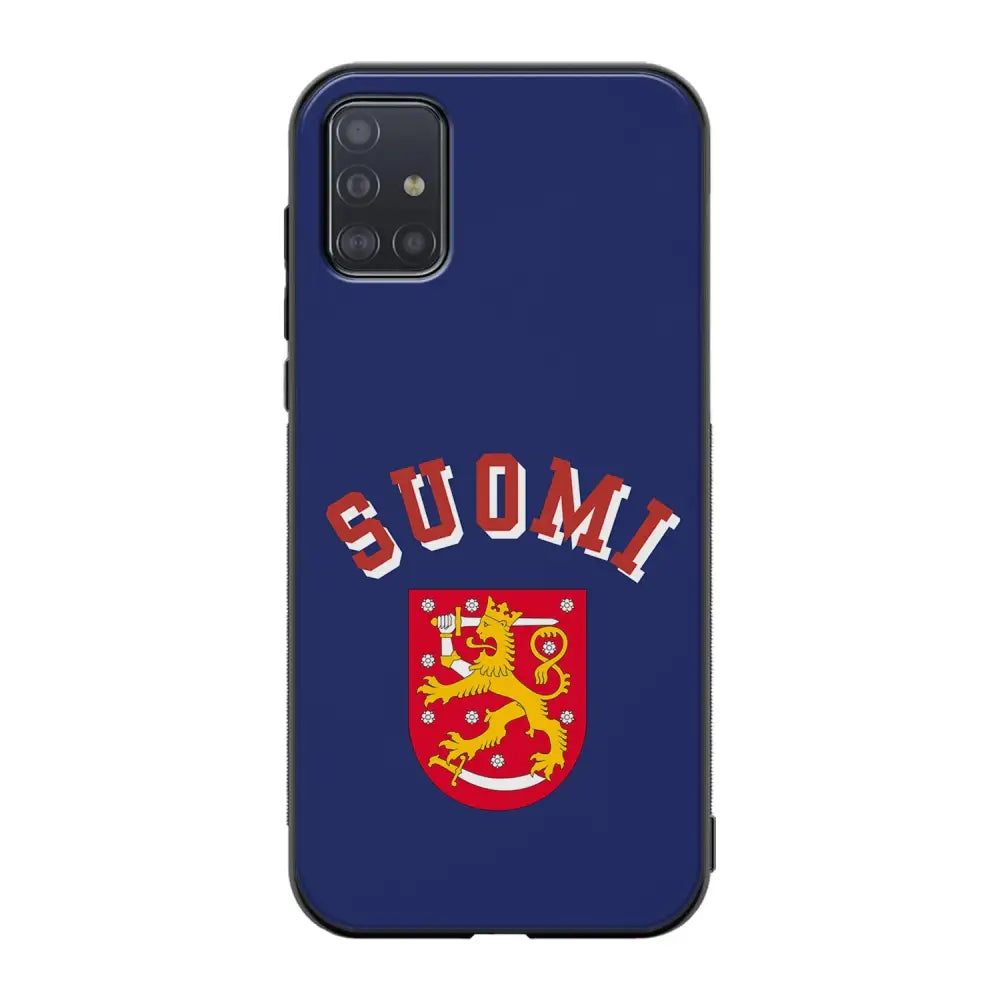 Samsung Galaxy A51 4G jääkiekko suojakuoret - Leijonat Suomi - Ei
