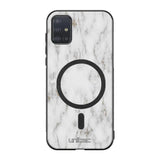 Samsung Galaxy A51 4G marmori suojakuoret - White Marble