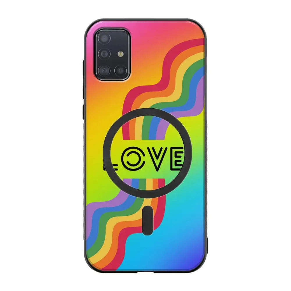 Samsung Galaxy A51 4G pride suojakuoret - Love