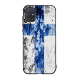 Samsung Galaxy A51 4G suojakuoret - Painted Finnish Flag - Ei