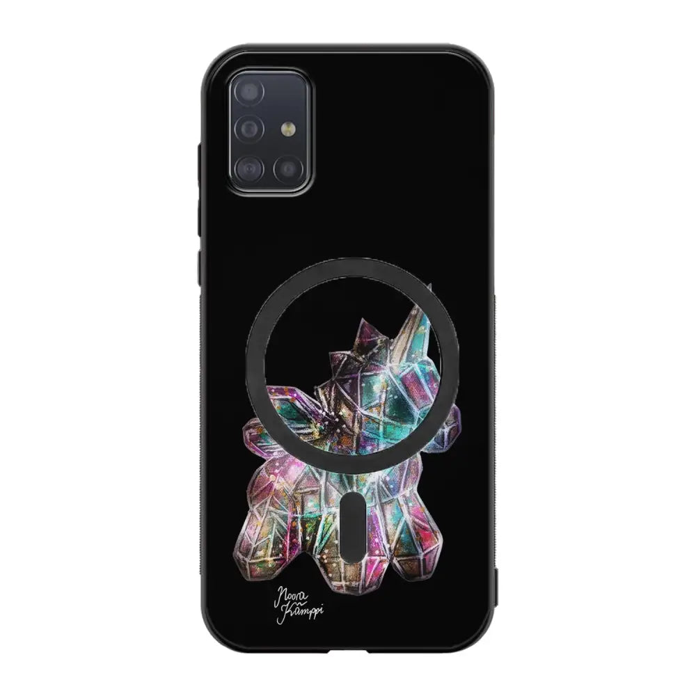 Samsung Galaxy A51 4G unicorn suojakuoret - Musta - Noora Kämppi