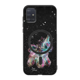 Samsung Galaxy A51 4G unicorn suojakuoret - Valkoinen - Noora Kämppi