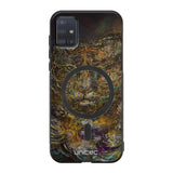 Samsung Galaxy A51 5G animal kingdom suojakuoret - Fearless - Noora Kämppi