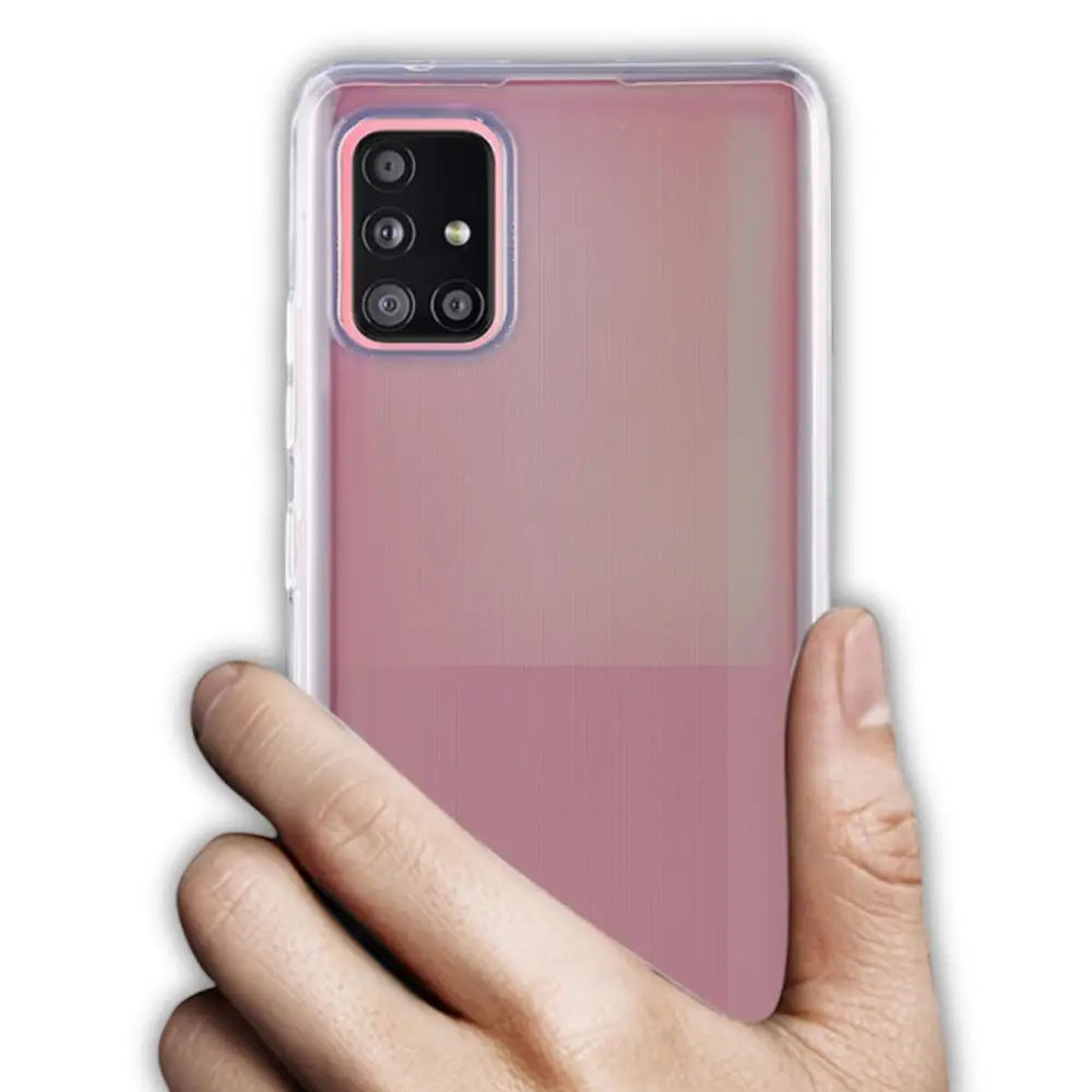 Samsung Galaxy A51 5G Silikonikuori - Läpinäkyvä