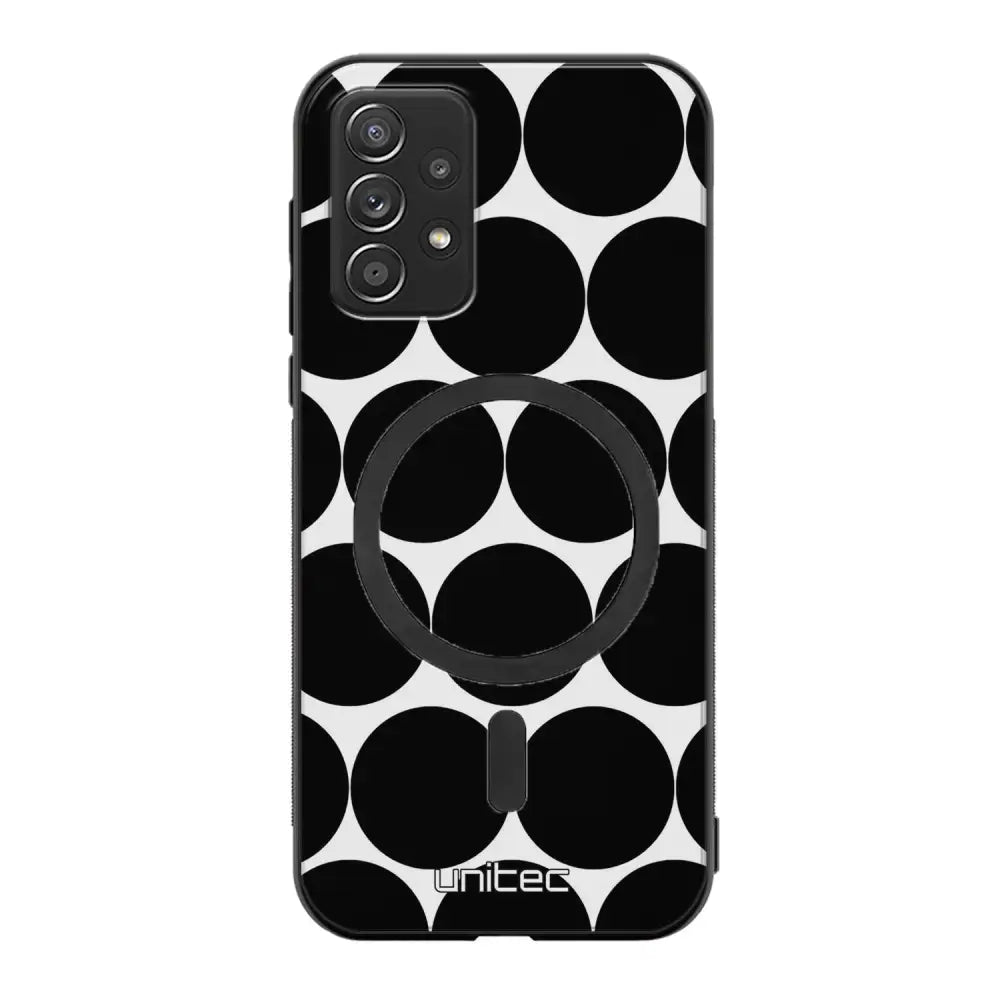 Samsung Galaxy A52 4G pallo suojakuoret - Musta Pallo