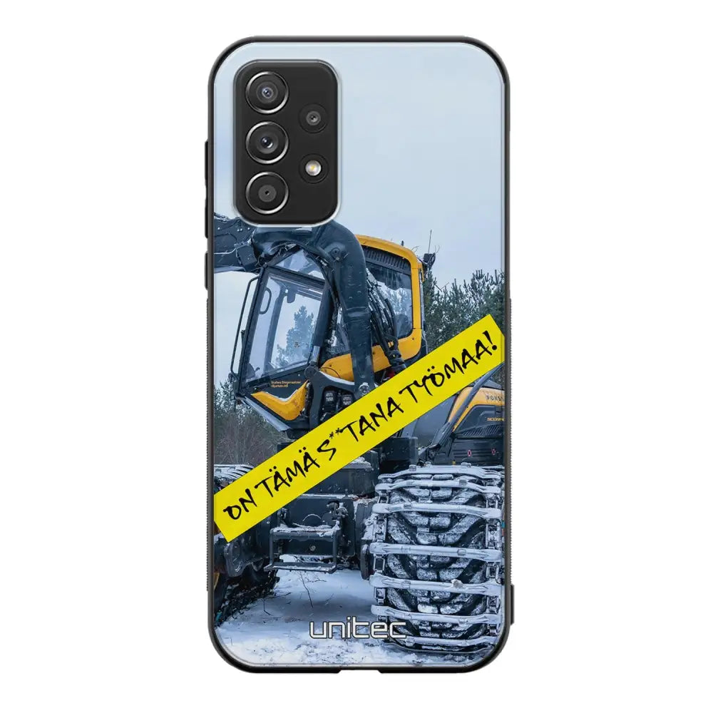 Samsung Galaxy A52 5G meemi suojakuoret - Työmaa - Ei