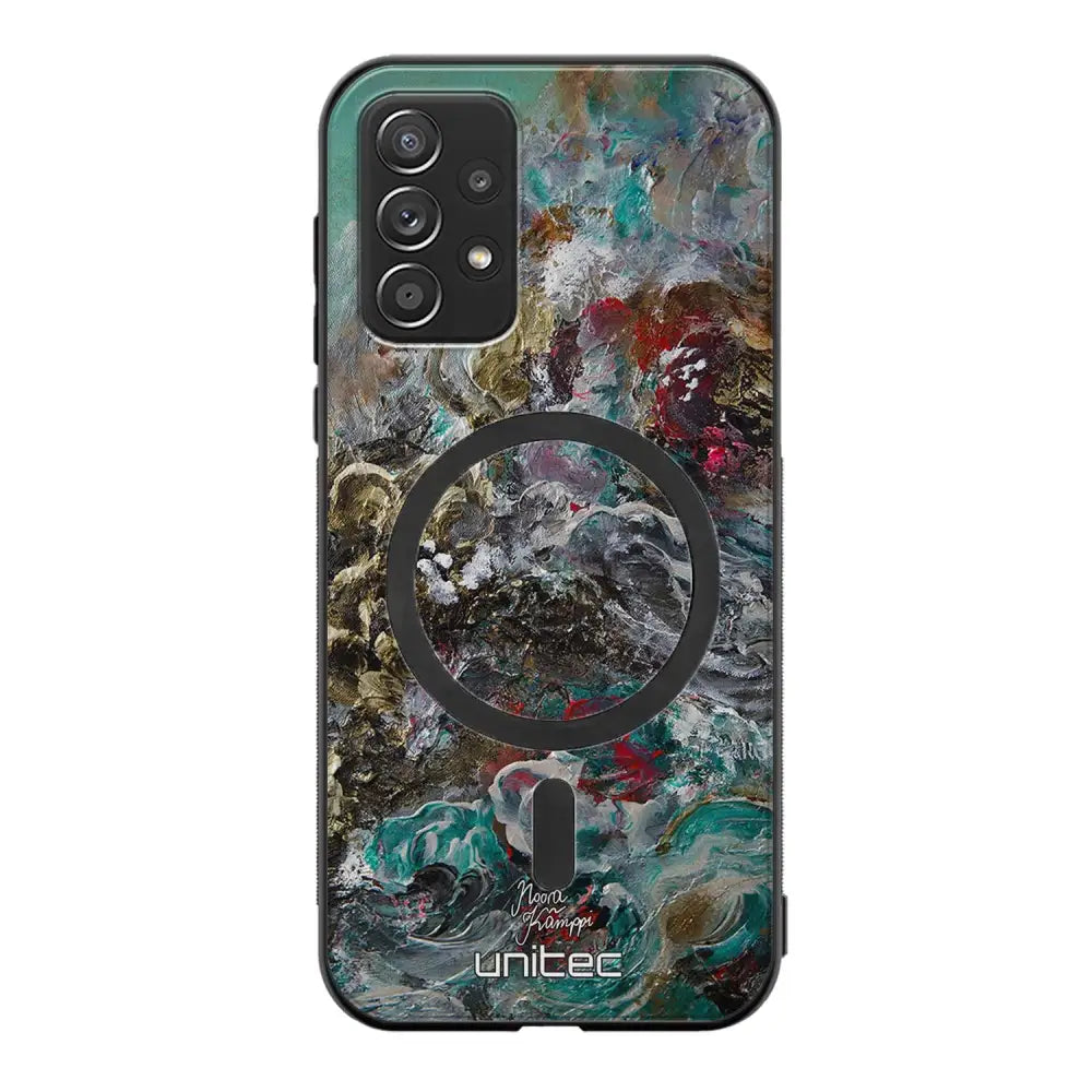 Samsung Galaxy A52 5G modern art suojakuoret - Heart Knows - Noora Kämppi