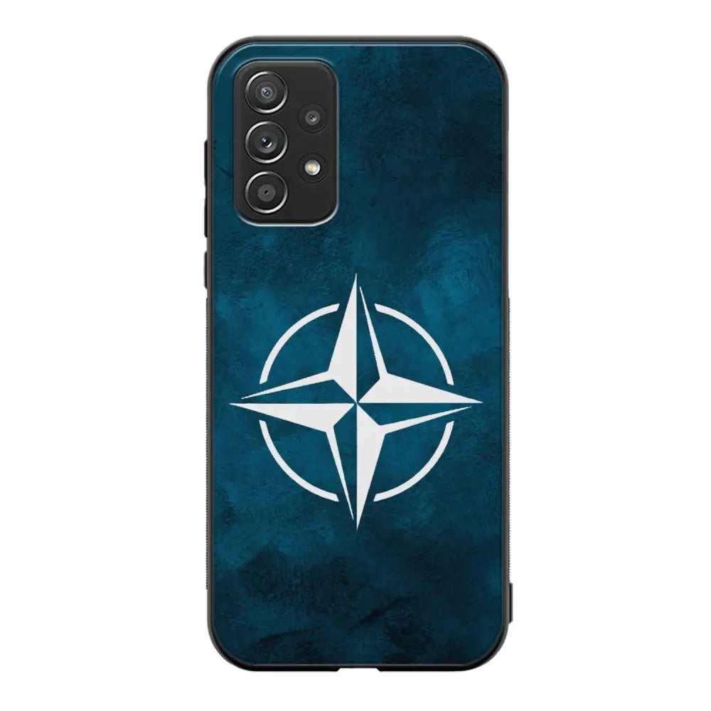 Samsung Galaxy A52 5G nato suojakuoret - Sininen - Ei