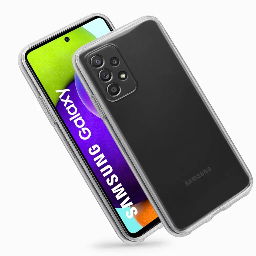 Samsung Galaxy A52 / A52s Silikonikuori - Läpinäkyvä